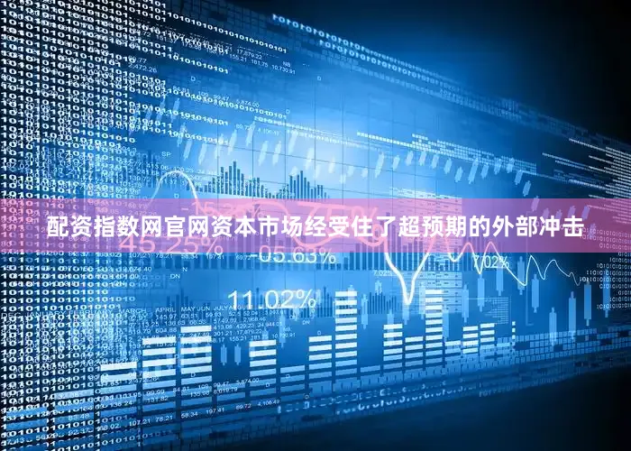 配资指数网官网资本市场经受住了超预期的外部冲击